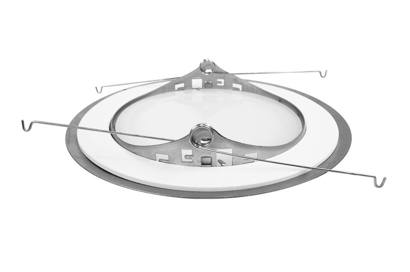 Nicor إطار دش مدمج من نيكر 6 بوصة مع عدسة ألباليتي (17505NK) - Image 2